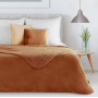 Deka ovečková TEDI 170x210 cm z jemného buclé a jemného fleecu, tehlová
